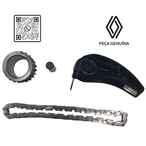 RN 737819 8201737819 KIT CORRENTE DA BOMBA DE OLEO 1.0 12V H5D KARDIAN - 2